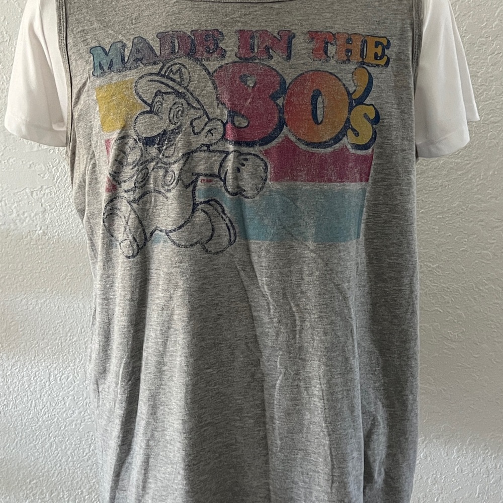 Nintendo - Super Mario Retro Made in the ‘80s Tank Top